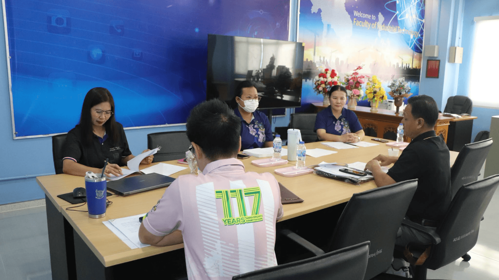 การประชุมคณะกรรมการบริหารคณะเทคโนโลยีอุตสาหกรรม (ก.บ.) ครั้งที่ 10/2569