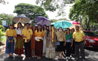 บรรยากาศการเข้าร่วมงาน “ประเพณีบุญฮีตสิบสอง ครองสิบสี่ บุญประเพณีแห่เทียนเข้าพรรษา” ระหว่างวันที่ 2 กรกฎาคม 2568